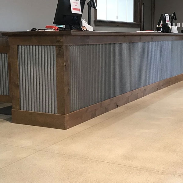 Wall Decor | Corrugated Steel Panels